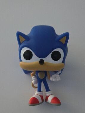 Funko Sonic the Hedgehog Pop! Figure - Blue, Tan, Red
